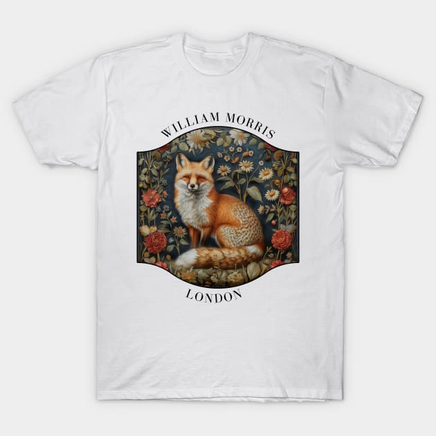 William Morris "Arts and Crafts Reverence" T-Shirt by William Morris Fan